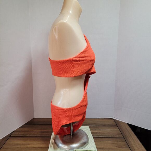 Red Carter 1Pc Ladies Swimsuit Orange - Size Large NWT - Picture 2 of 6